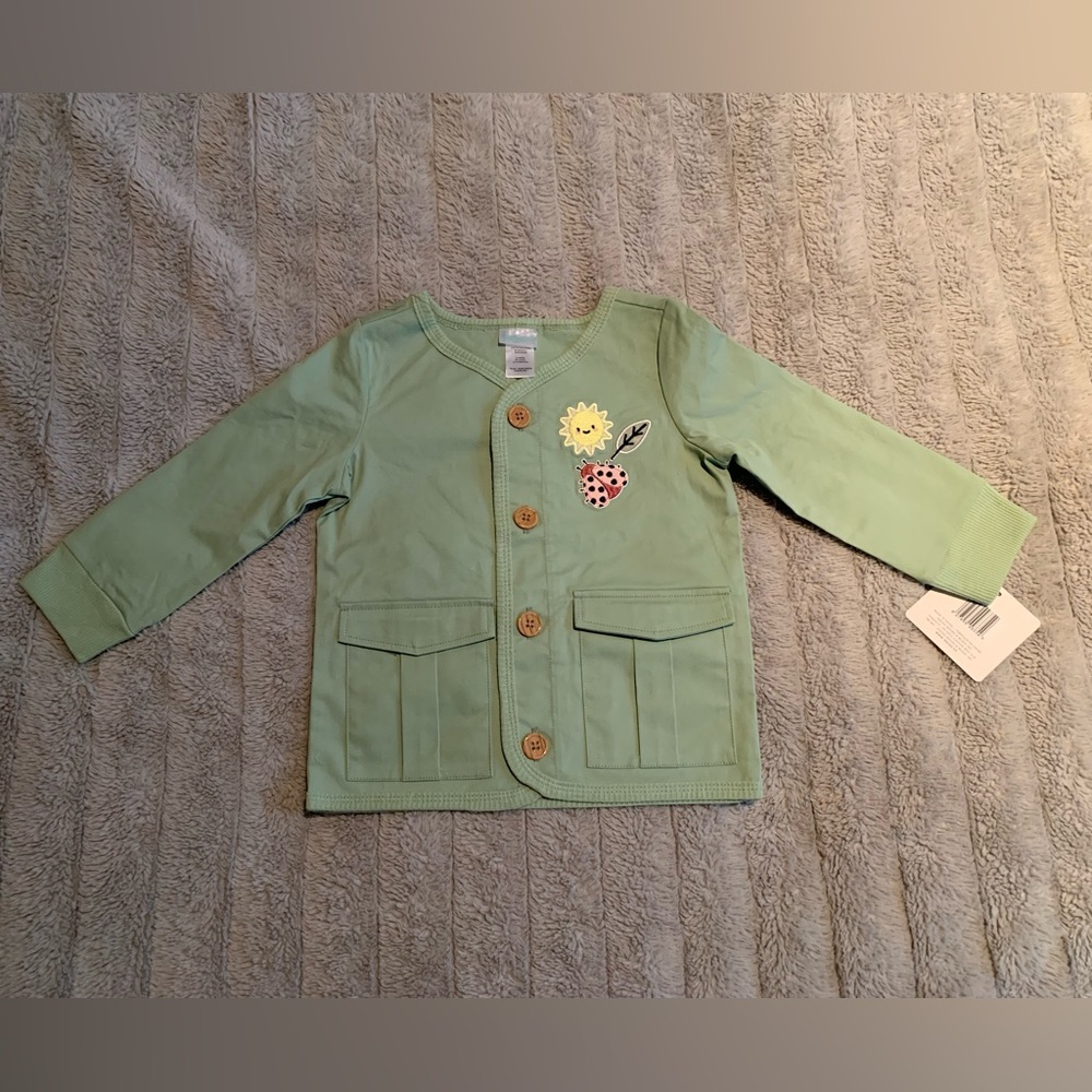 INDIGO BABY | Twill Cargo Jacket
